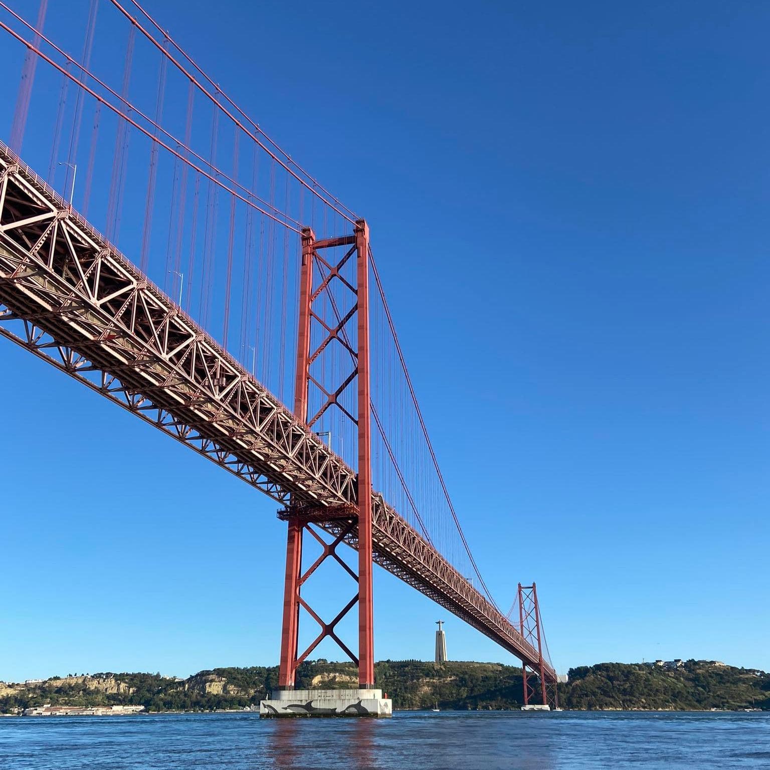 Brücke des 25. April über den Tejo in Lissabon